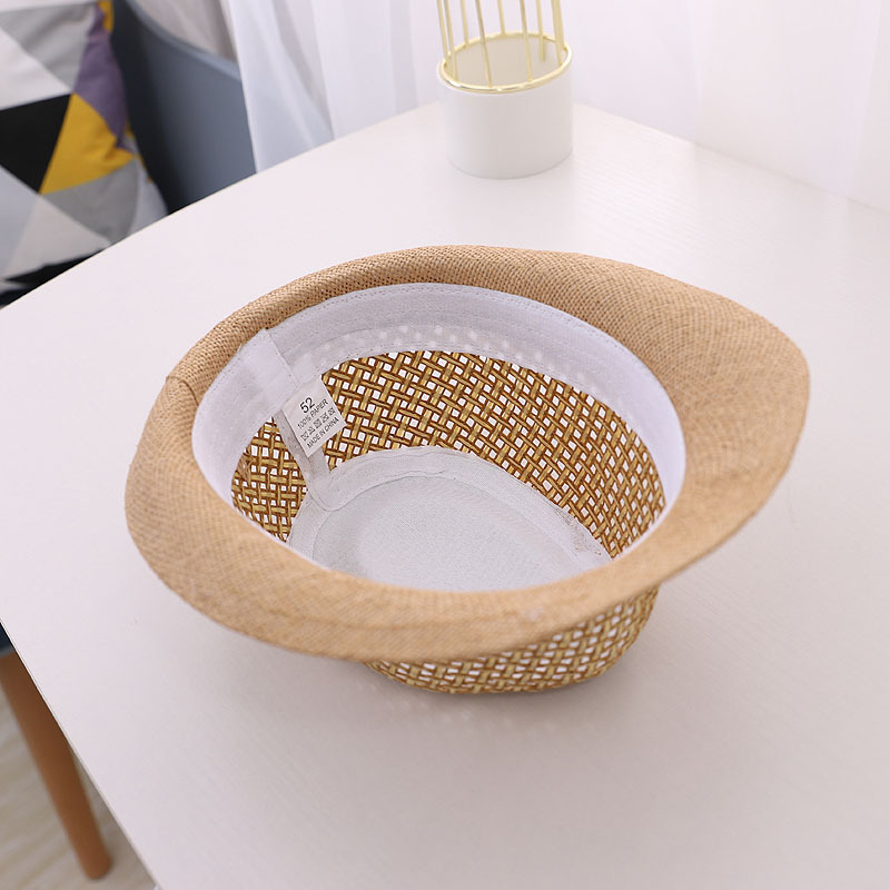 어린이 패션 재즈 모자, 시원한 통기성 빨대 모자, 패 - Bucket Hat Straw 리뷰 및 가격
